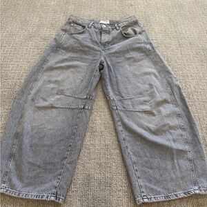 We The Free Charcoal Flare Jeans